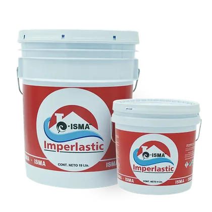 Cubetas de impermeabilizante Imperlastic de ISMA de México